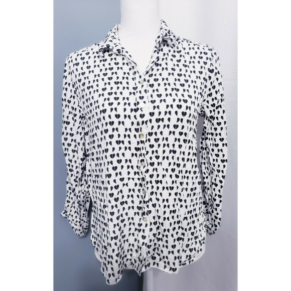 8 Career Style Blouses Women's size MEDIUM - Picture 5 of 12